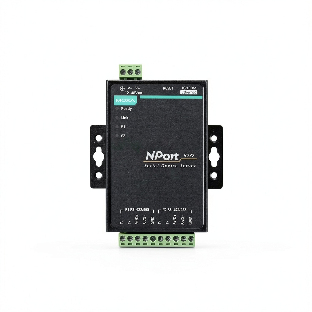 Moxa NPort 5232 W/ADAPTER Ethernet server device