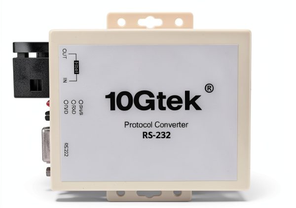 10Gtek RS-232 Fiber Converter 20km SC Single Mode-3