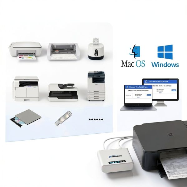 Xiiaozet Wireless Print Server for USB Printer-3