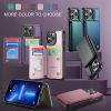 Vinich iPhone 13 Pro Max Flip Wallet Case Leather-8