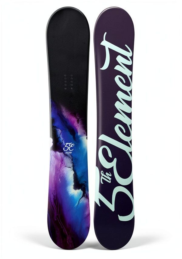 Snowboard 5th Element Storm Wood Directional-2