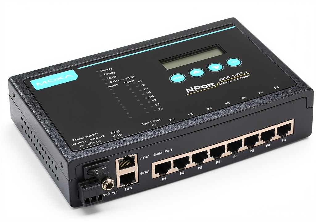 MOXA Computer Networking Device Servers in a data center