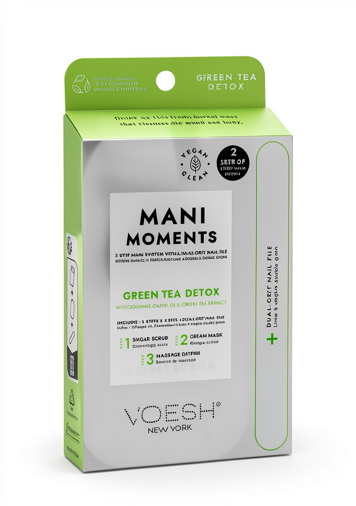 Green Tea Manicure Kit contents