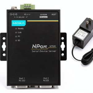 Moxa 2-port RS-232 Device Server for Networking-0