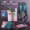 Vinich iPhone 16 Pro Max Flip Wallet Case Faux Leather Blue-8