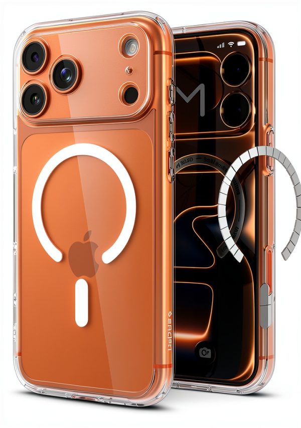 Spigen Hybrid MagFit Case Clear Slim Protection-0