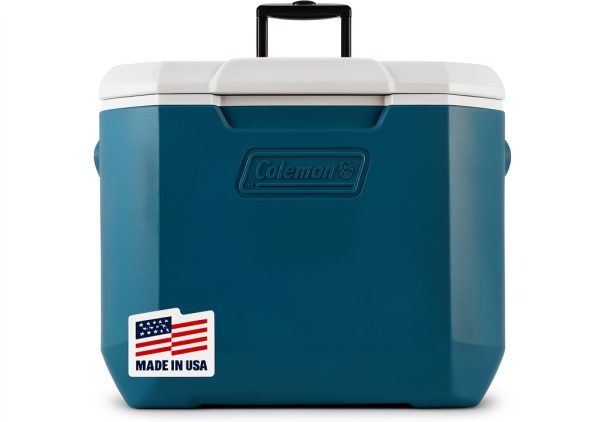 Coleman Ocean Blue Cooler 60 Quarts Camping-0