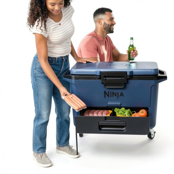 Ninja 50qt Cooler with FrostVault Insulated Design-1