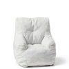 Cvortll Bean Bag Chair Faux Fur Memory Foam-8