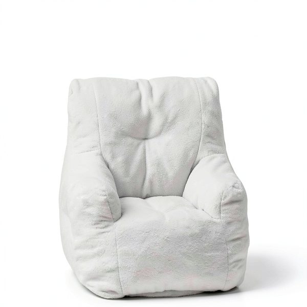 Cvortll Bean Bag Chair Faux Fur Memory Foam-8