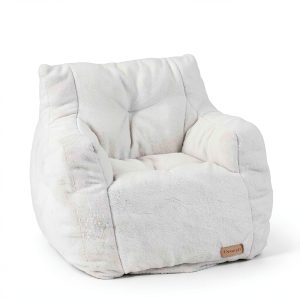 Cvortll Bean Bag Chair Faux Fur Memory Foam-0
