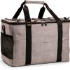 Amazon Basics Collapsible Insulated Cooler Bag Gray 40L 50 Can-0