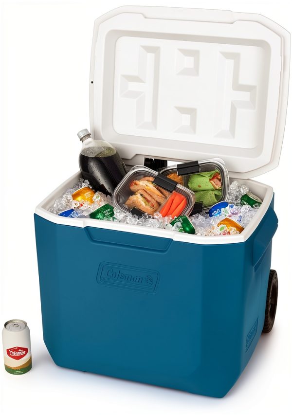 Coleman Ocean Blue Cooler 60 Quarts Camping-2