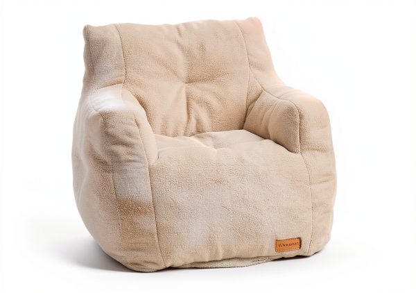 Cvortll Bean Bag Chair Faux Fur Memory Foam-6