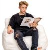 Cvortll Bean Bag Chair Faux Fur Memory Foam-7