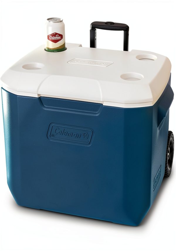 Coleman Ocean Blue Cooler 60 Quarts Camping-3