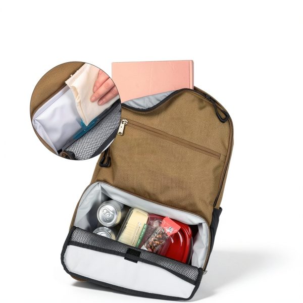Carhartt Insulated Cooler Backpack 24 Can Gravel Weather Resistant-1