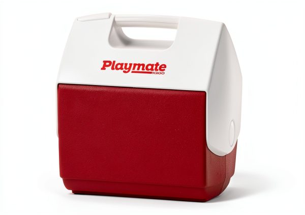 Igloo Playmate Pal 7 Quart Cooler Red/White Personal Size-0