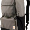 Carhartt Insulated Cooler Backpack 24 Can Gravel Weather Resistant-0