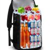 Capolo Cooler Backpack 36 Cans Blue Insulated Leak‑Proof Design-3