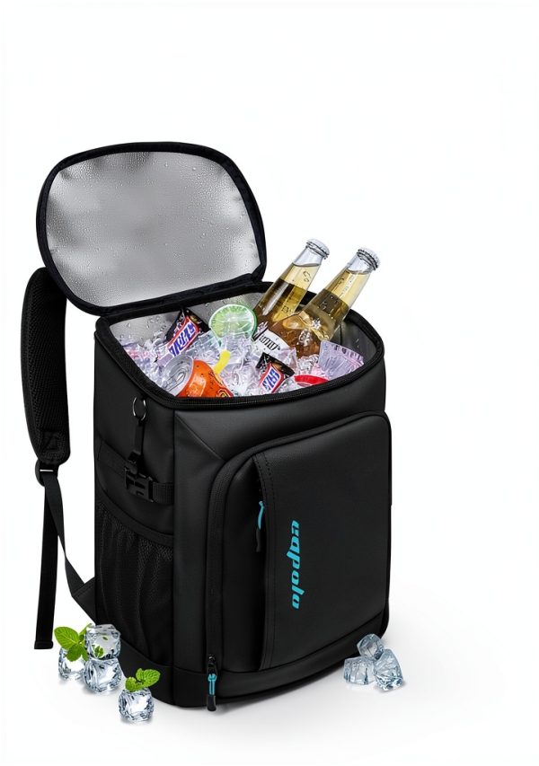 Capolo Cooler Backpack 36 Cans Blue Insulated Leak‑Proof Design-4
