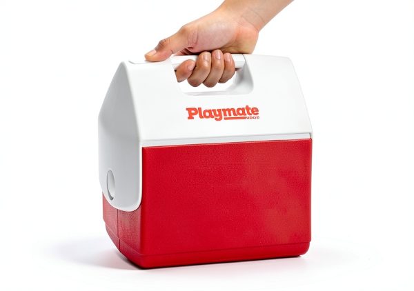 Igloo Playmate Pal 7 Quart Cooler Red/White Personal Size-4