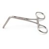 DeBakey Ring Handled Bulldog Clamp Forceps 90 Degree Angle - B Med-1